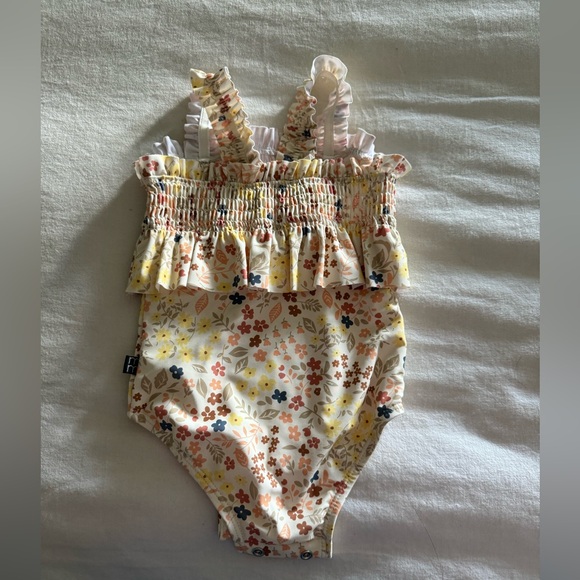 Modern Moments by Gerber Baby Girl Bubble Swimsui - Picture 3 of 4